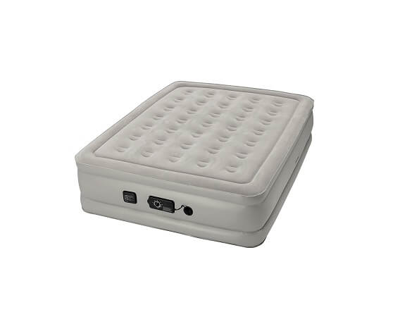 The Insta-Bed Raised Air Mattress with Never Flat