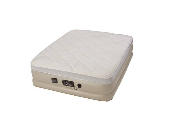 The Serta Raised Air Mattress with Never Flat