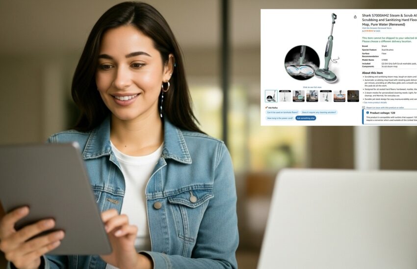 Shark S7000AMZ Steam & Scrub